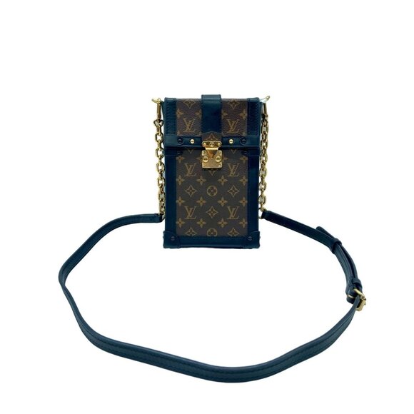 Louis Vuitton Vertical Trunk Pochette Monogram Canvas - Picture 1 of 10